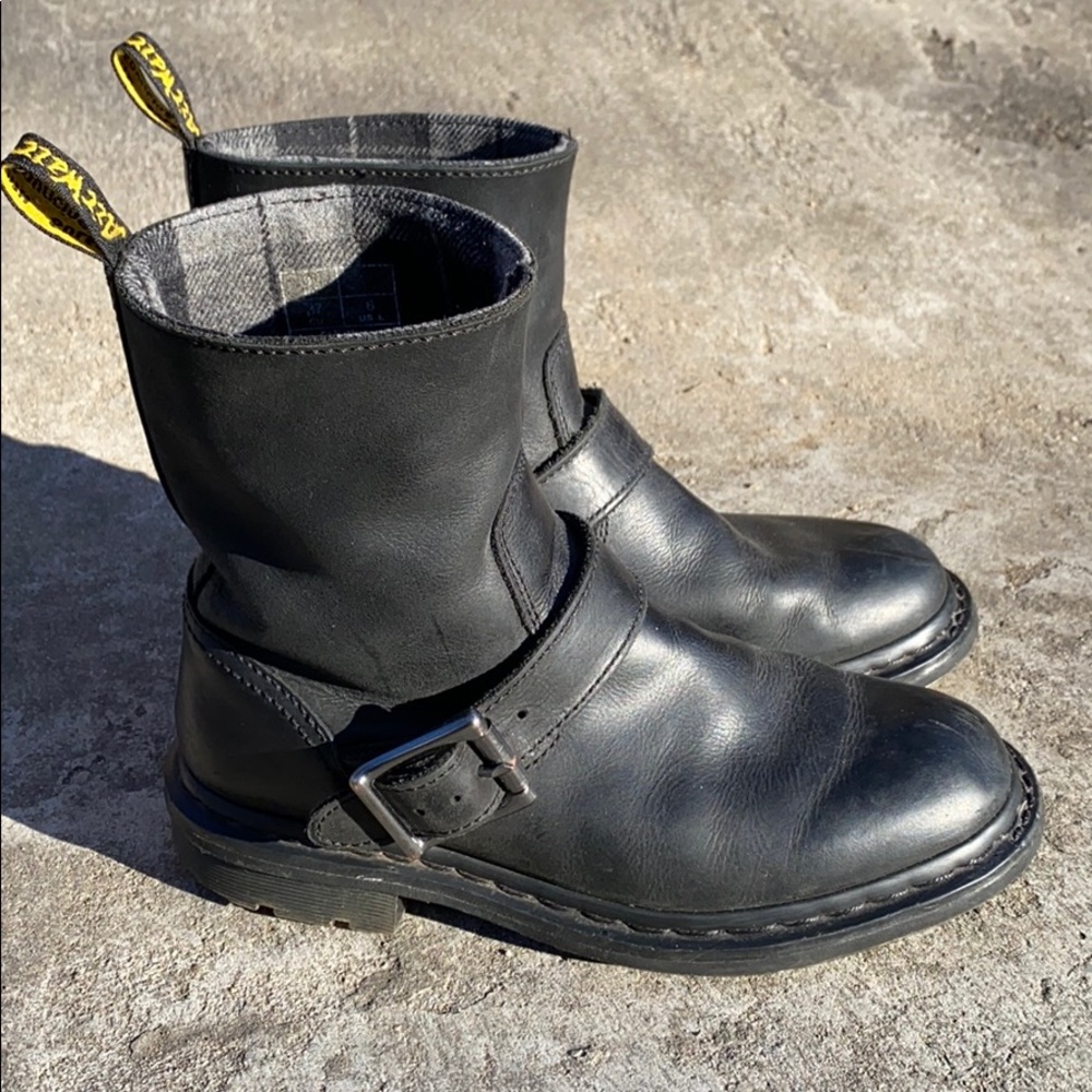 Dr. Martens Black Lace Up Boots